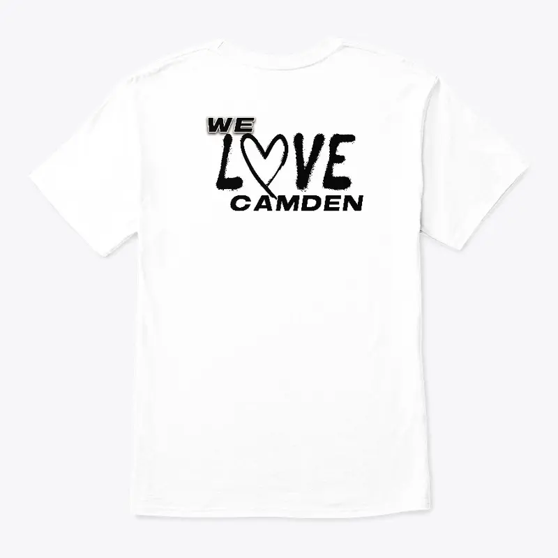 We Love Camden basic tee white